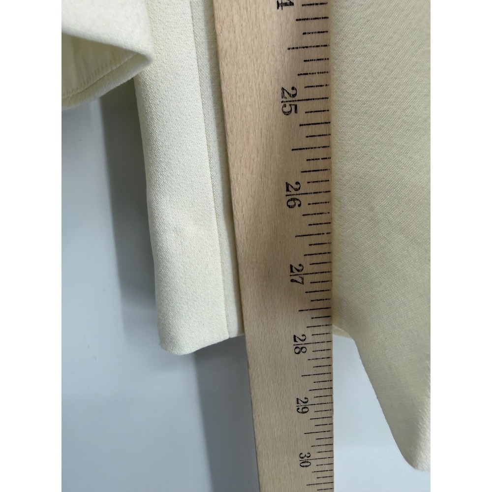 Talbots Pants Womens 4 Petite Beige Cream Hampshire Straight Leg Career Dress - Picture 7 of 9